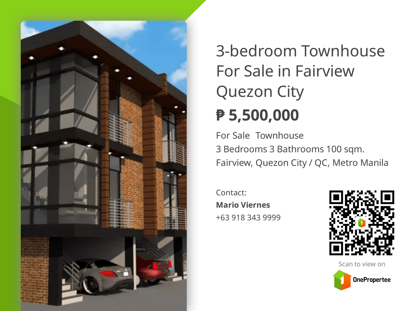 Preselling Townhouse Project In East Fairview, Quezon City - Living In ...