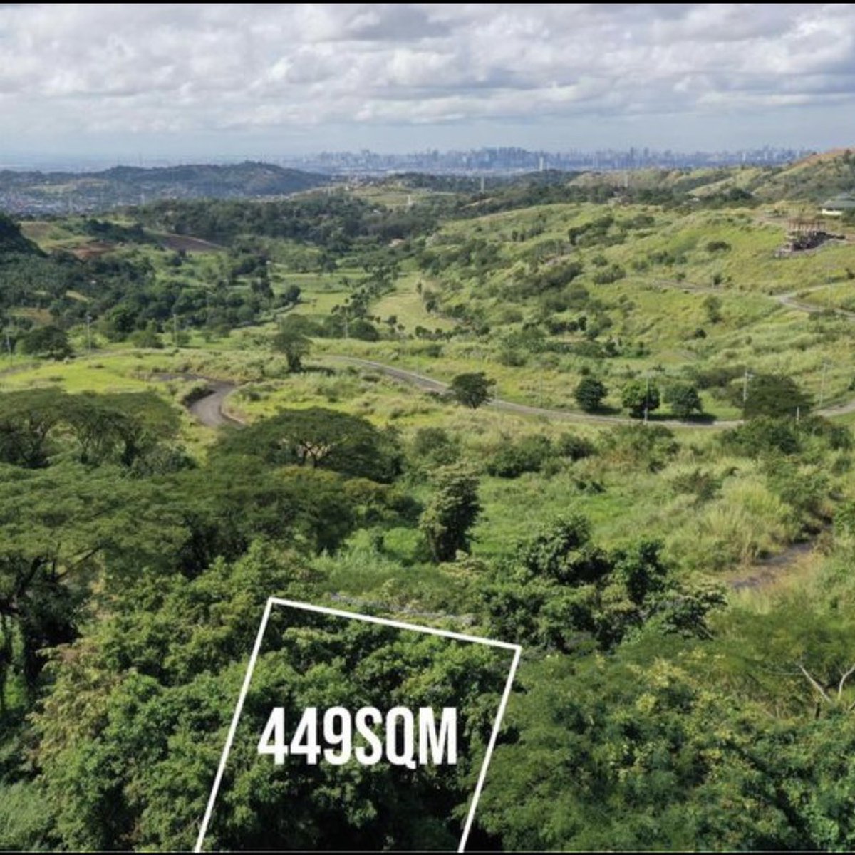 Overlooking City View 449sqm Residential Lot for Sale in Antipolo [Lot