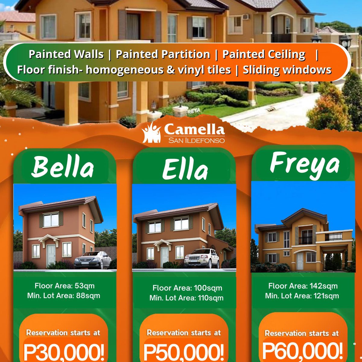 Affordable House and Lot in San Ildefonso Bulacan 25BR Unit [House