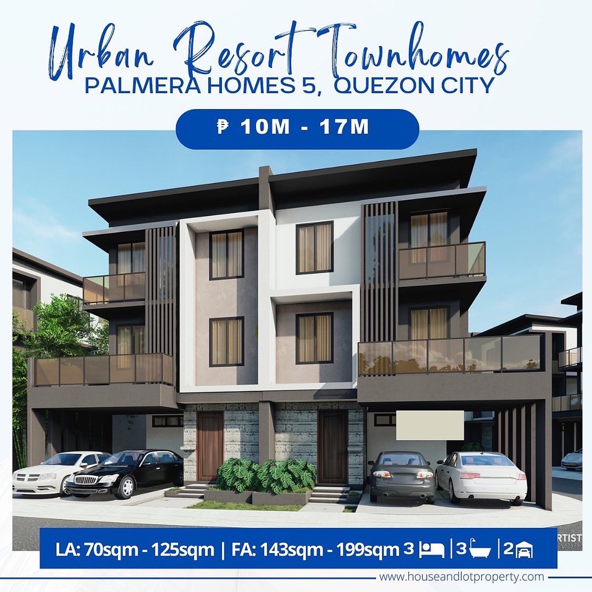 Urban Resort Townhomes in Quezon City [House and Lot 🏘️] (September