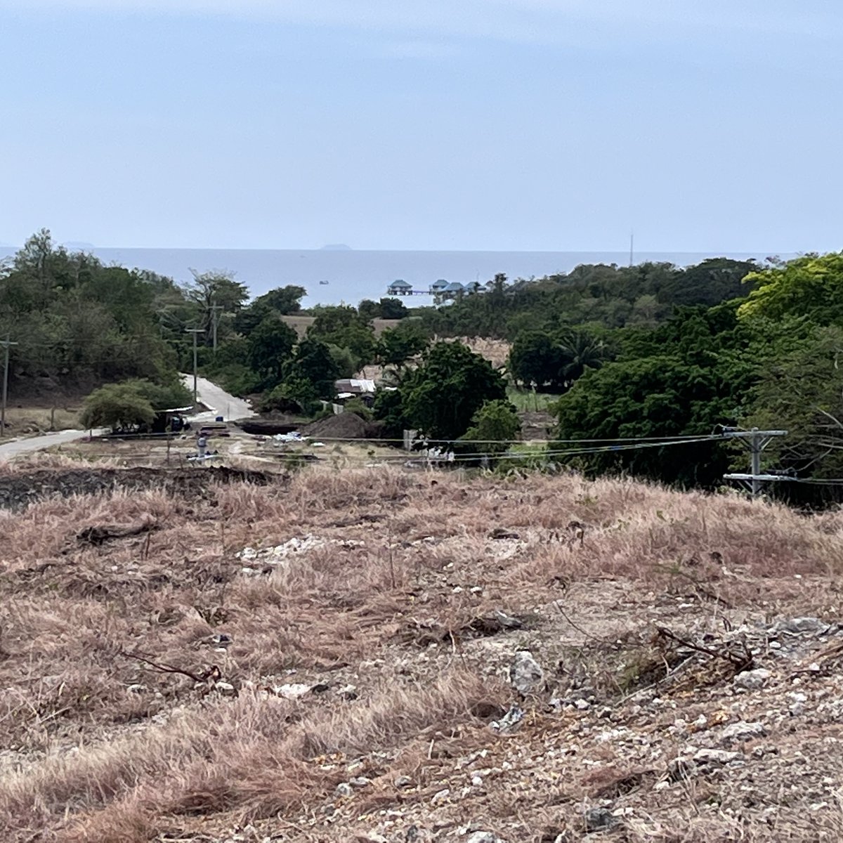 302 sqm Hilltop lot with sea view at Playa Calatagan Village [Beach