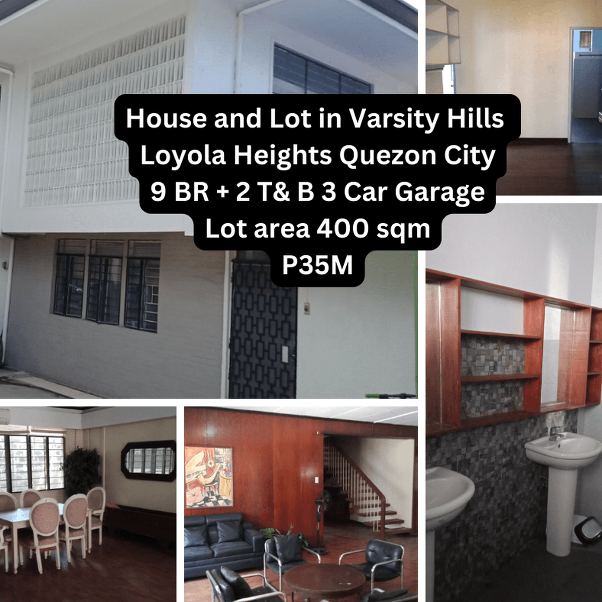 Varsity Hills Loyola Heights House and Lot For Sale [House and Lot 🏘️