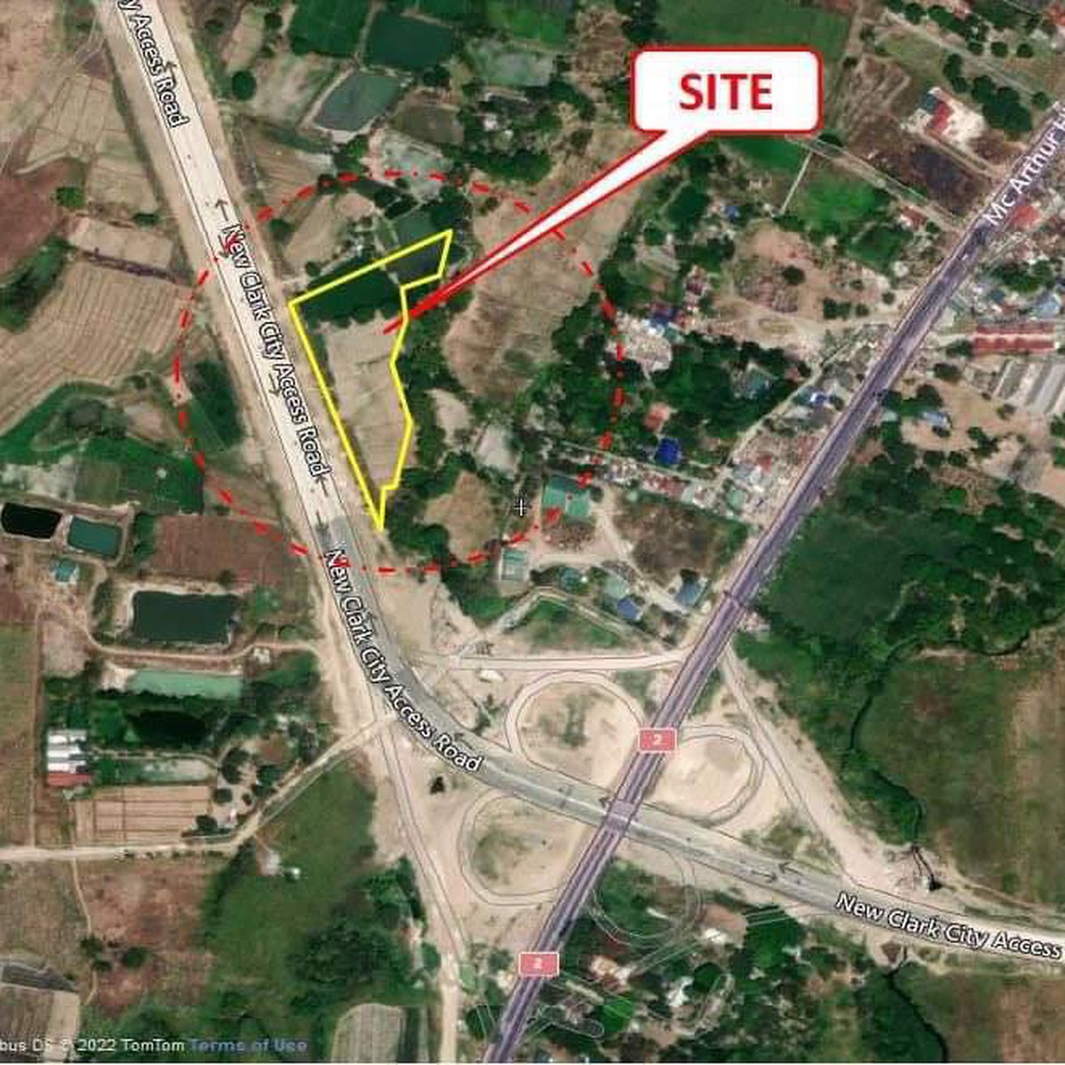 LOT IDEAL FOR COMMERCIAL / INDUSTRIAL ALONG NEW CLARK CITY ACCESS ROAD