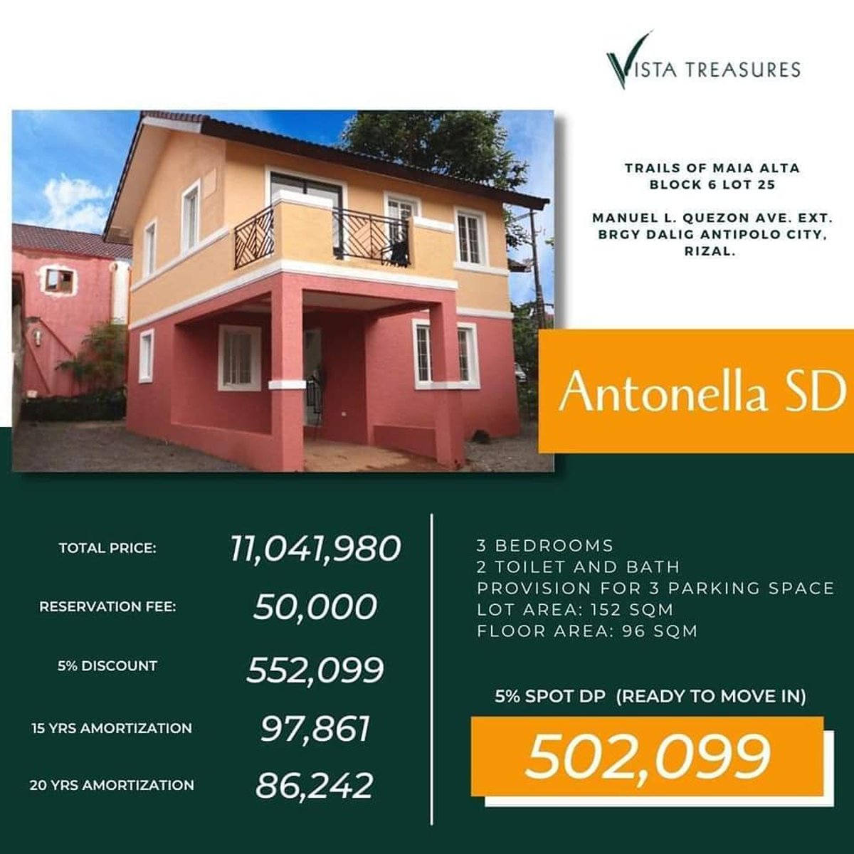 HOUSE AND LOT FOR SALE IN MAIA ALTA ANTIPOLO CITY [House and Lot 🏘️] (January 2023) in Antipolo