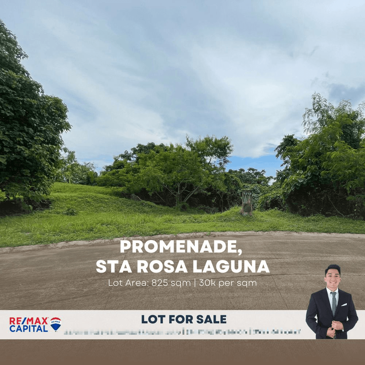 Lot for sale with the view of Sta Elena Golf course Promenade Subd