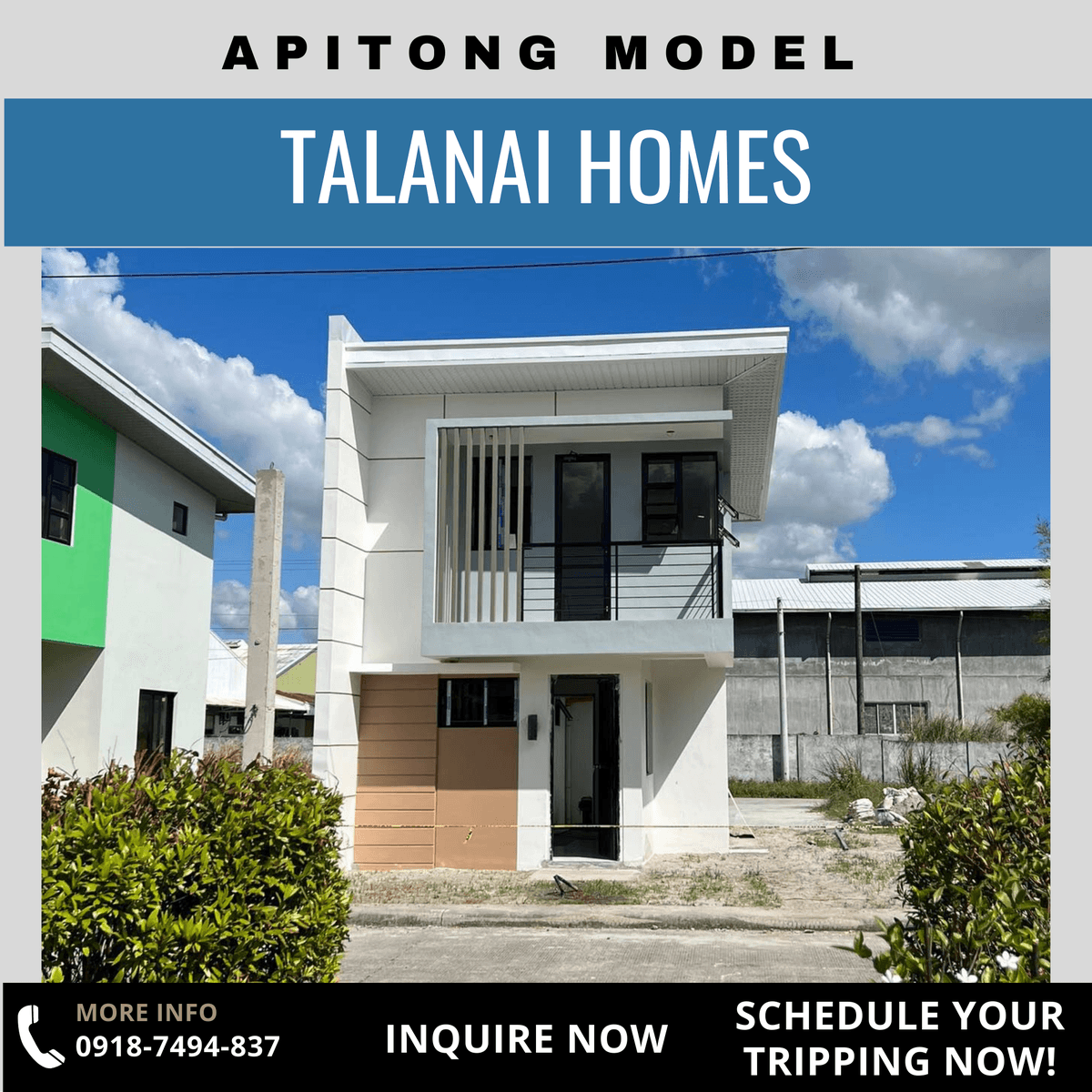 2bedroom Single Attached House For Sale in Mabalacat Pampanga [House