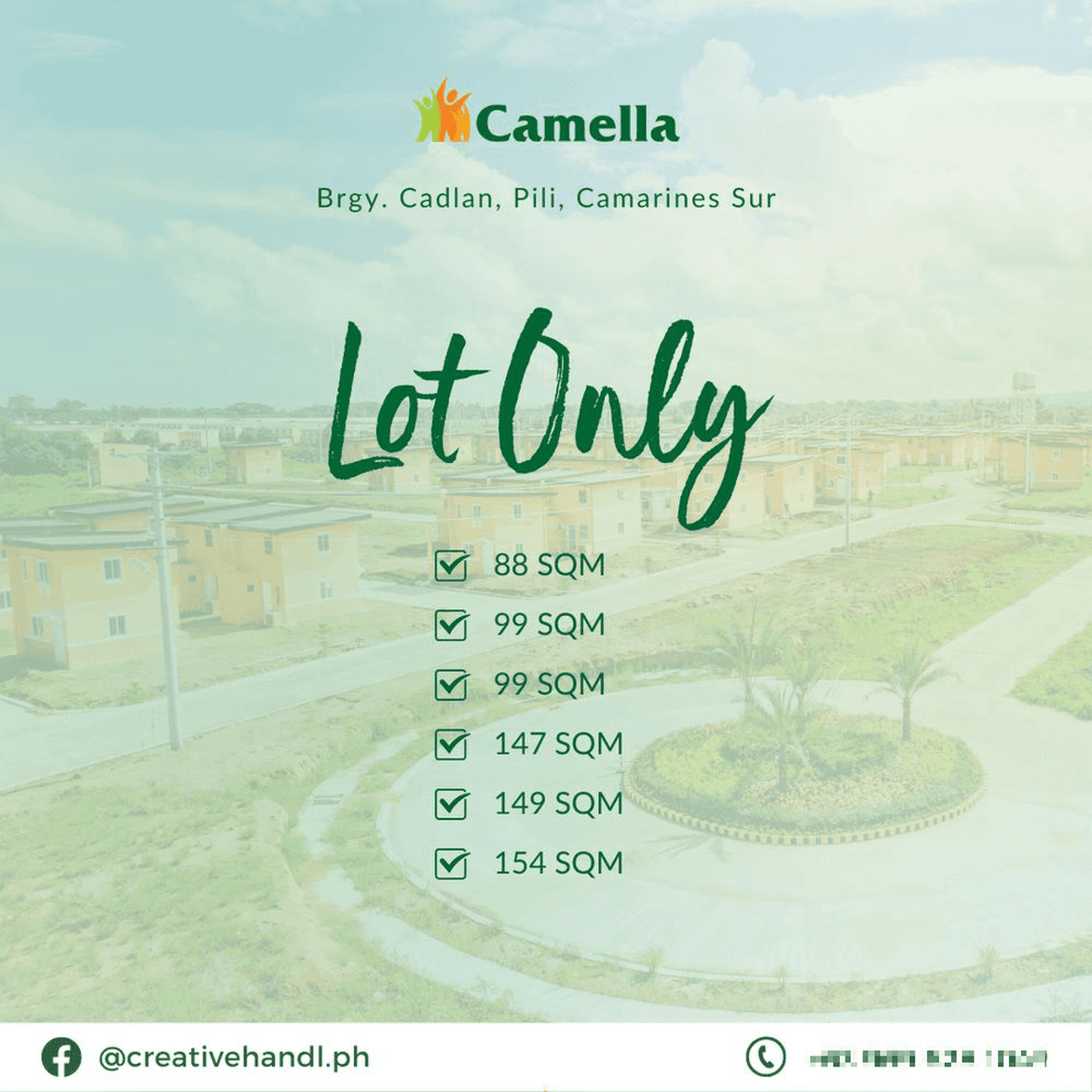 147 sqm Residential Lot For Sale in Pili Camarines Sur [Lot 🚜] (May