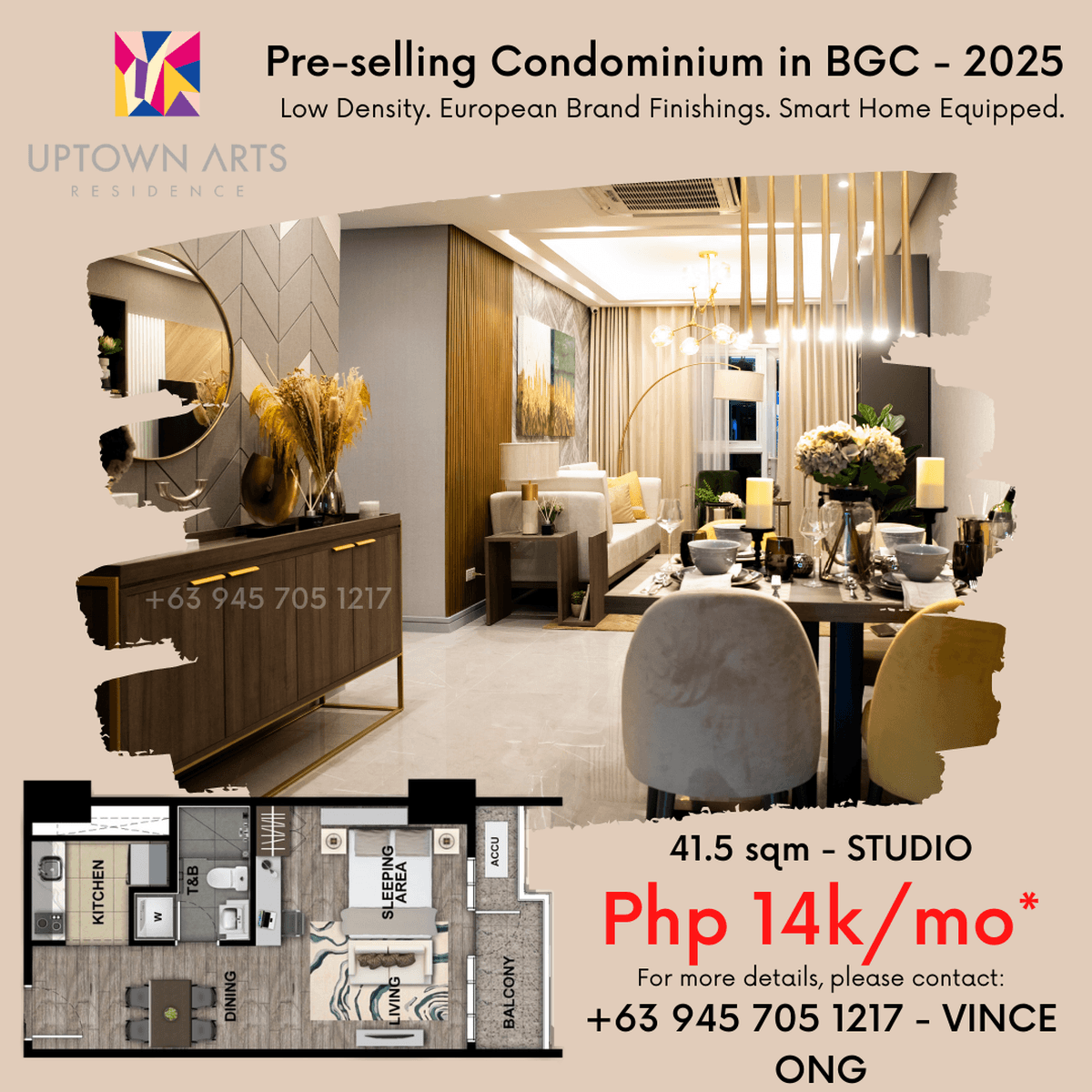 Condo Preselling in BGC near Uptown Mall & St. Luke's [Condo 🏙️