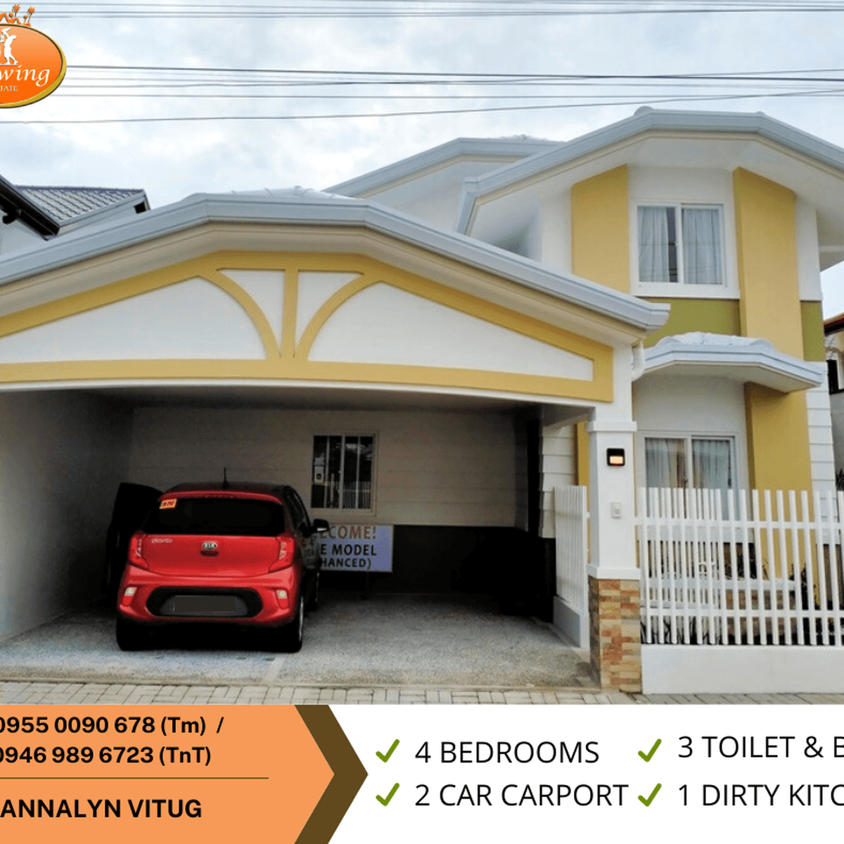 4 BR 2 STOREY HOUSE in Exclusive Sub. in San Fernando, Pampanga [House