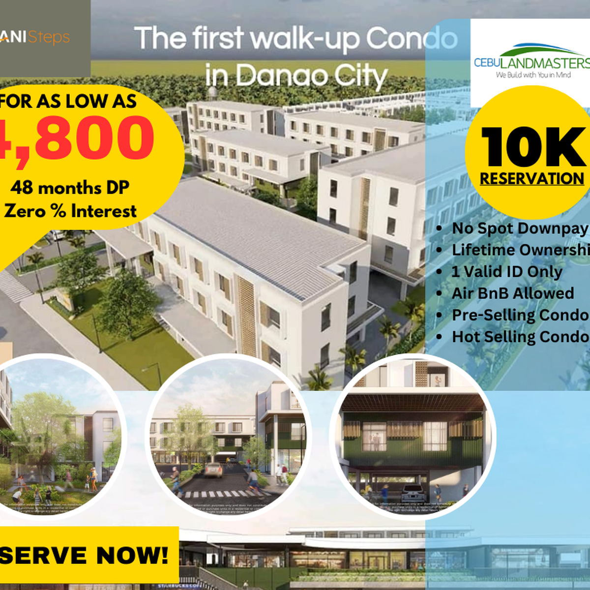 Affordable Studio Unit for Sale at Mirani Steps Danao [Condo 🏙️] (July