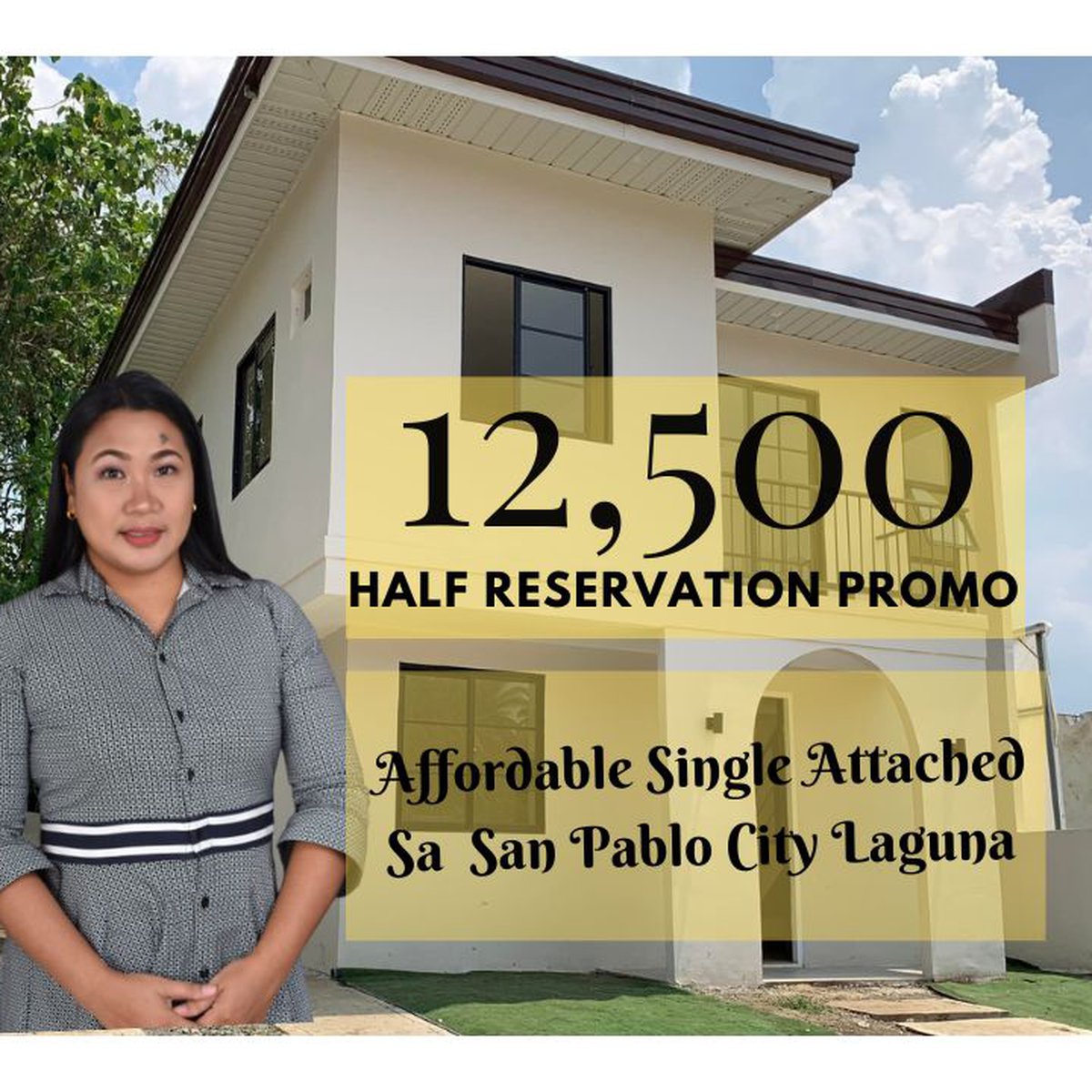 Complete Finish Single Attached 3 Bedroom at San Pablo City Laguna
