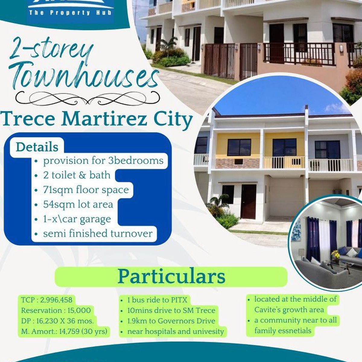2storey townhouse in Trece Martirez City [House and Lot 🏘️] (August