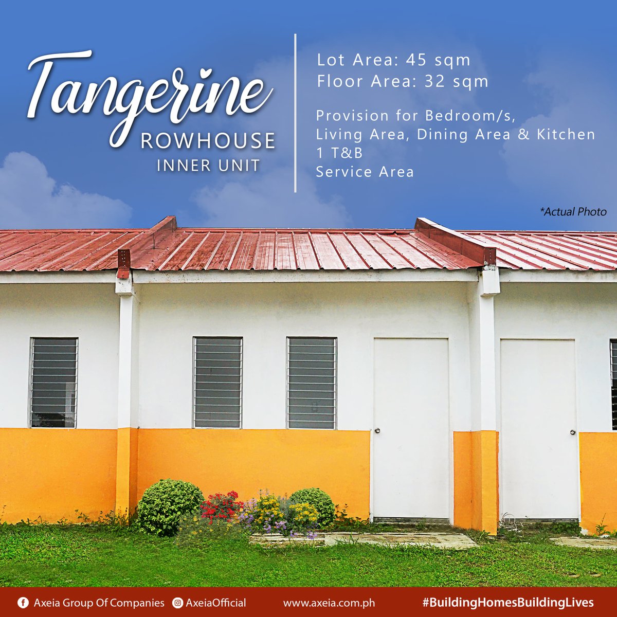 AFFORDABLE 1BR Rowhouse For Sale in Porac Pampanga [House and Lot 🏘️