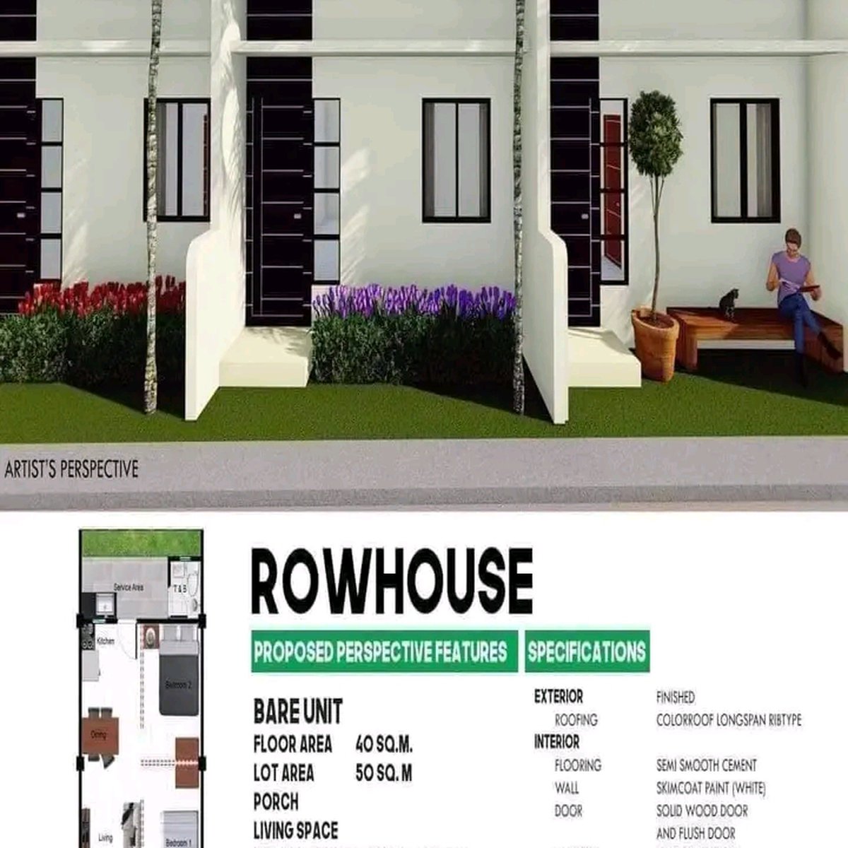 2bedroom Rowhouse For Sale in Minglanilla Cebu [House and Lot 🏘️