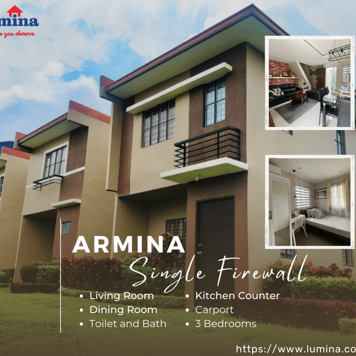 Lumina 3bedroom Single Detached House For Sale in Sariaya Quezon