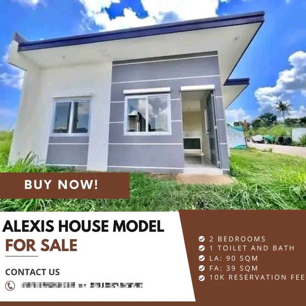 Alexis Model Unit of Golden Palm for sale [House and Lot 🏘️] (December