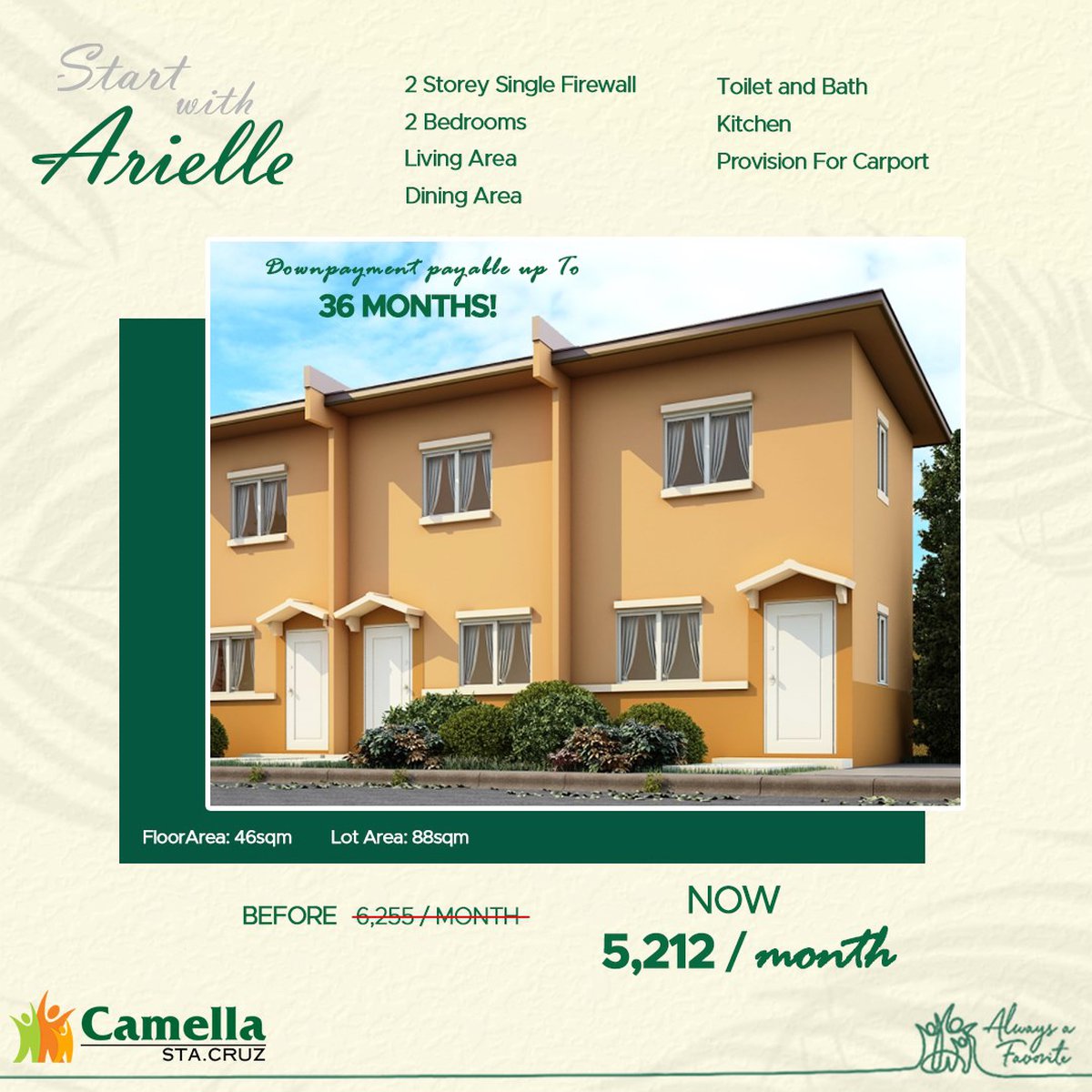 AFFORDABLE HOUSE AND LOT IN STA CRUZ LAGUNA [House and Lot 🏘️] (January