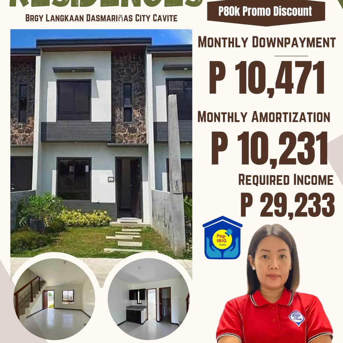 Townhouse for Sale thru pagibig financing [House and Lot 🏘️] (July 2023 ...