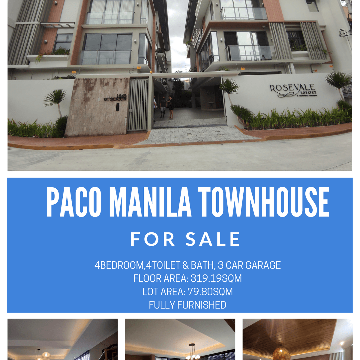 Paco Manila townhouse [House and Lot 🏘️] (September 2022) in Manila