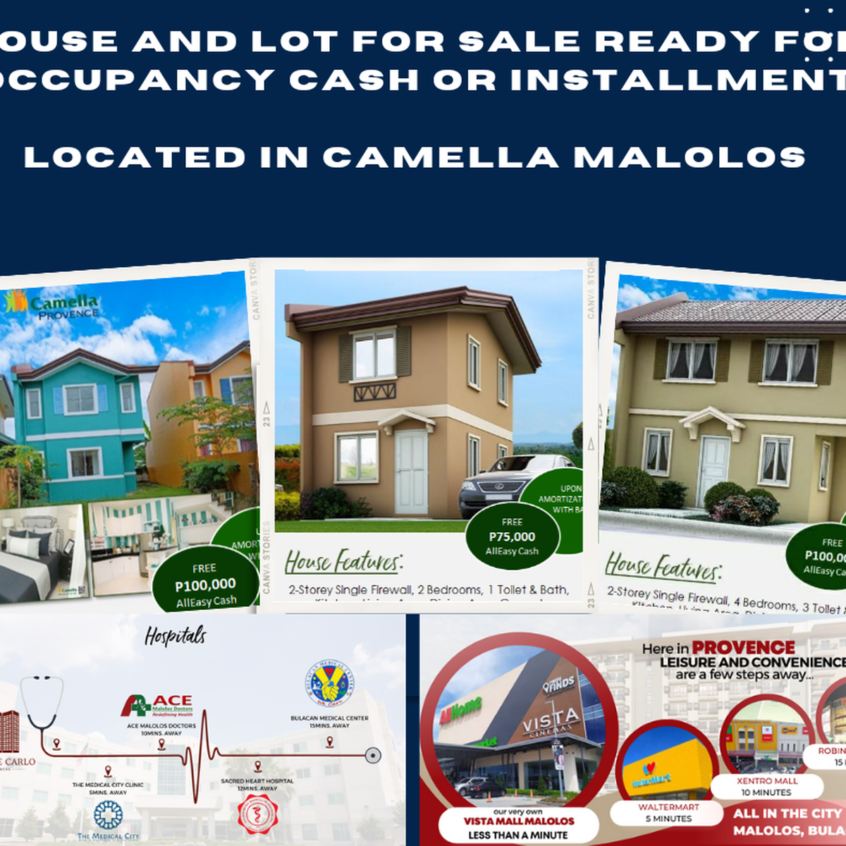 2bedroom Single Attached House For Sale in Malolos Bulacan [House and