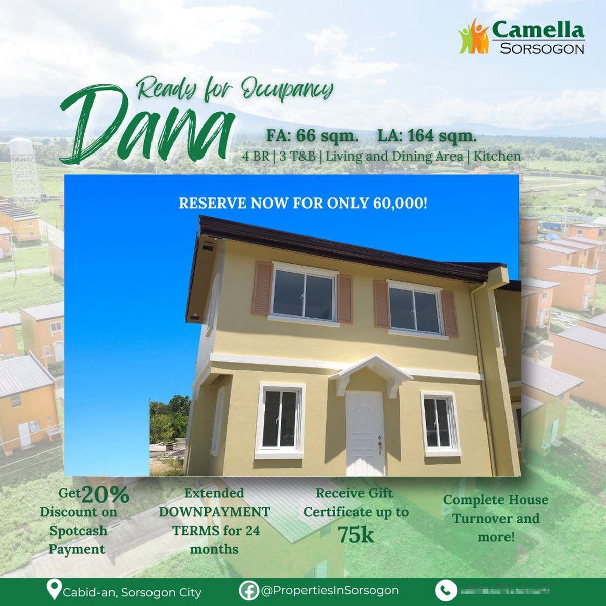 4bedroom RFO Single Attached House For Sale in Sorsogon City Sorsogon