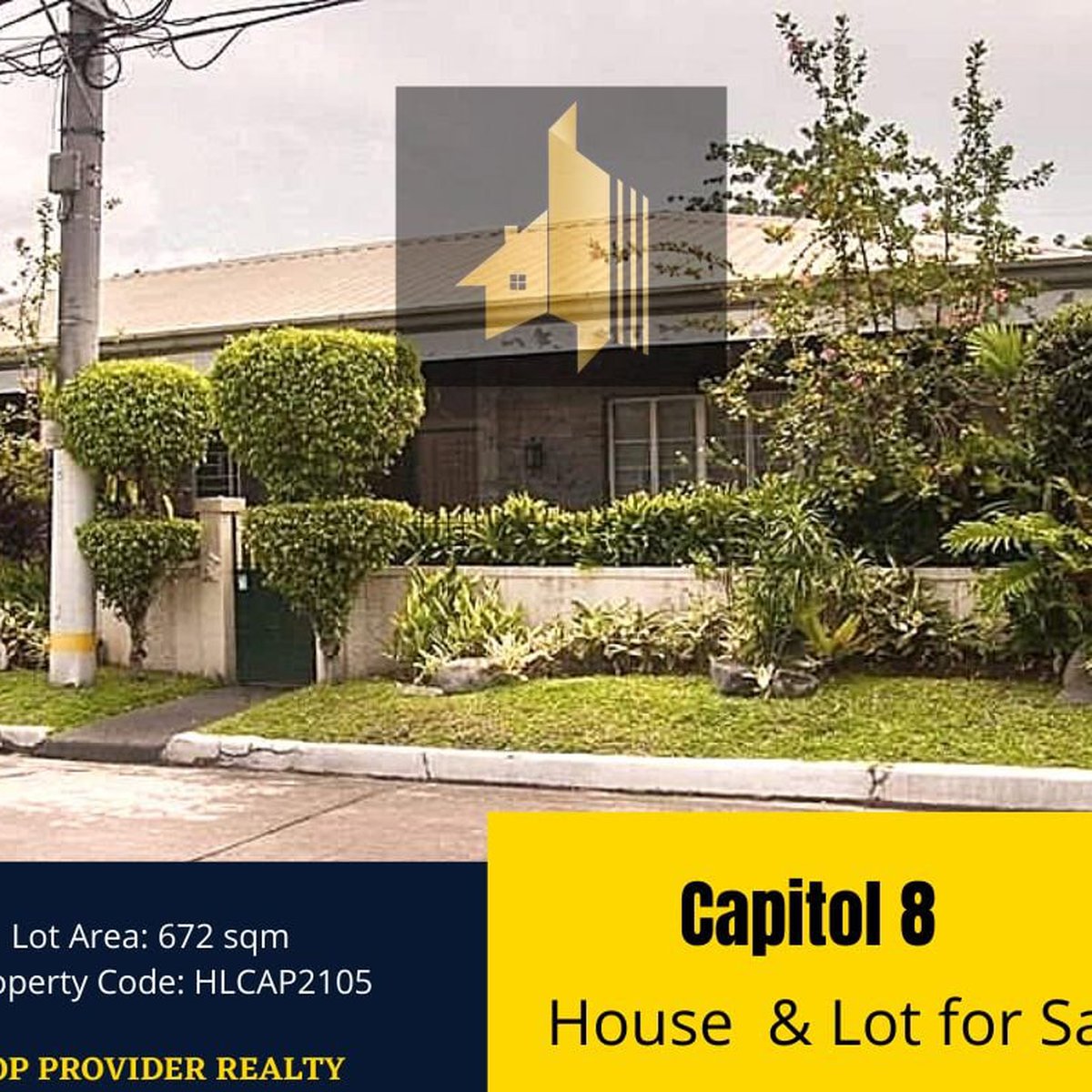 PROPERTY CODE HLCAP2105 Capitol 8 House for sale near BGC C5 Makati