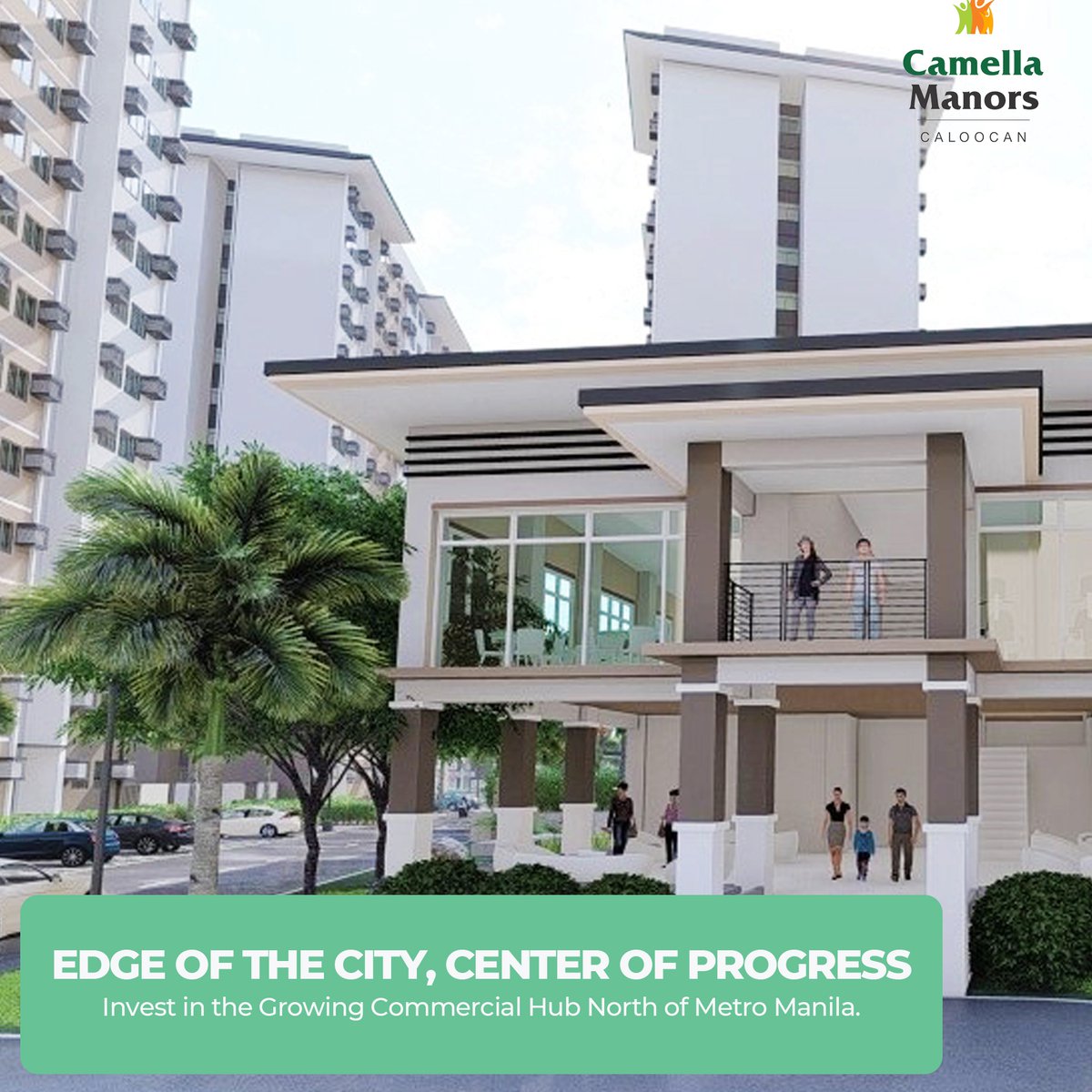 A Few Steps To Commune With Nature With Camella Manors Caloocan [Condo ...