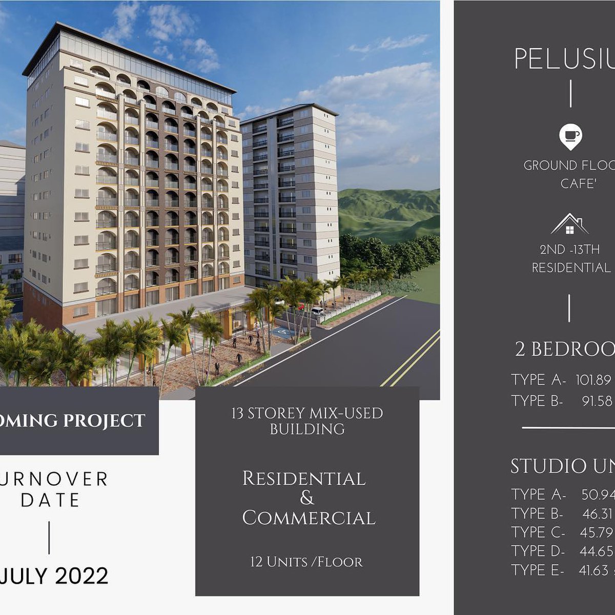 Studio Condo For sale in Clark The Villages Pampanga [Condo 🏙️