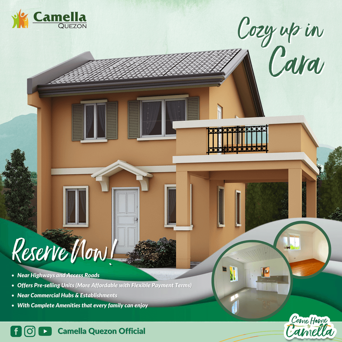 Cara w/ Balcony in Camella Quezon [House and Lot 🏘️] (December 2021) in