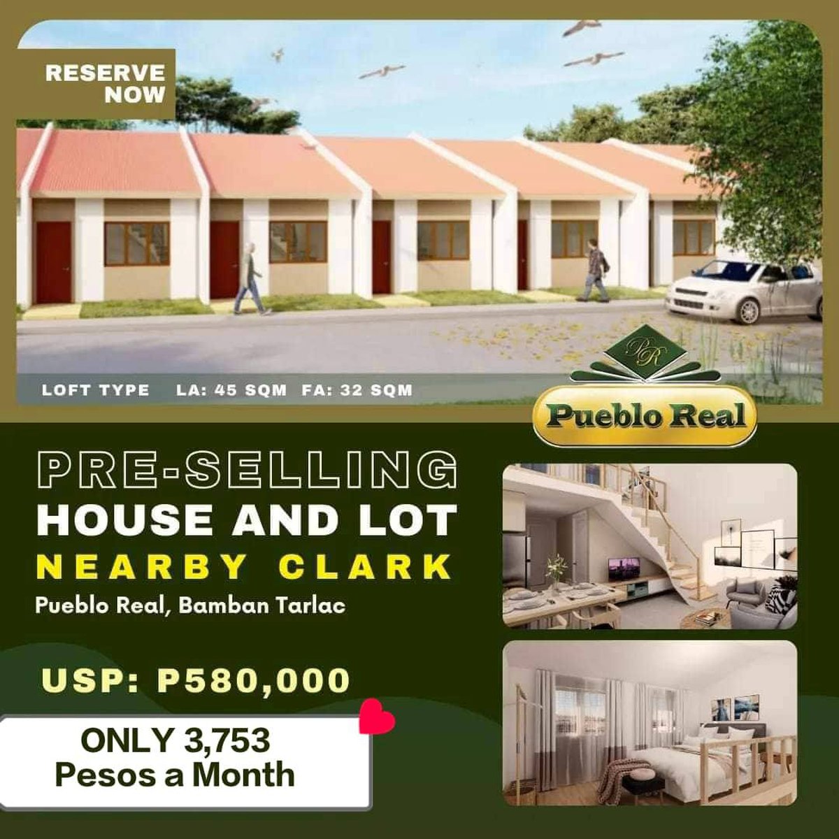 Affordable Loft Type House and Lot in Tarlac [House and Lot 🏘️] (April ...