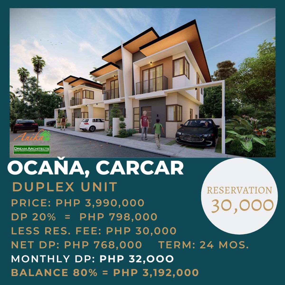 PreSelling 4bedroom Duplex House For Sale in Carcar City, Cebu [House