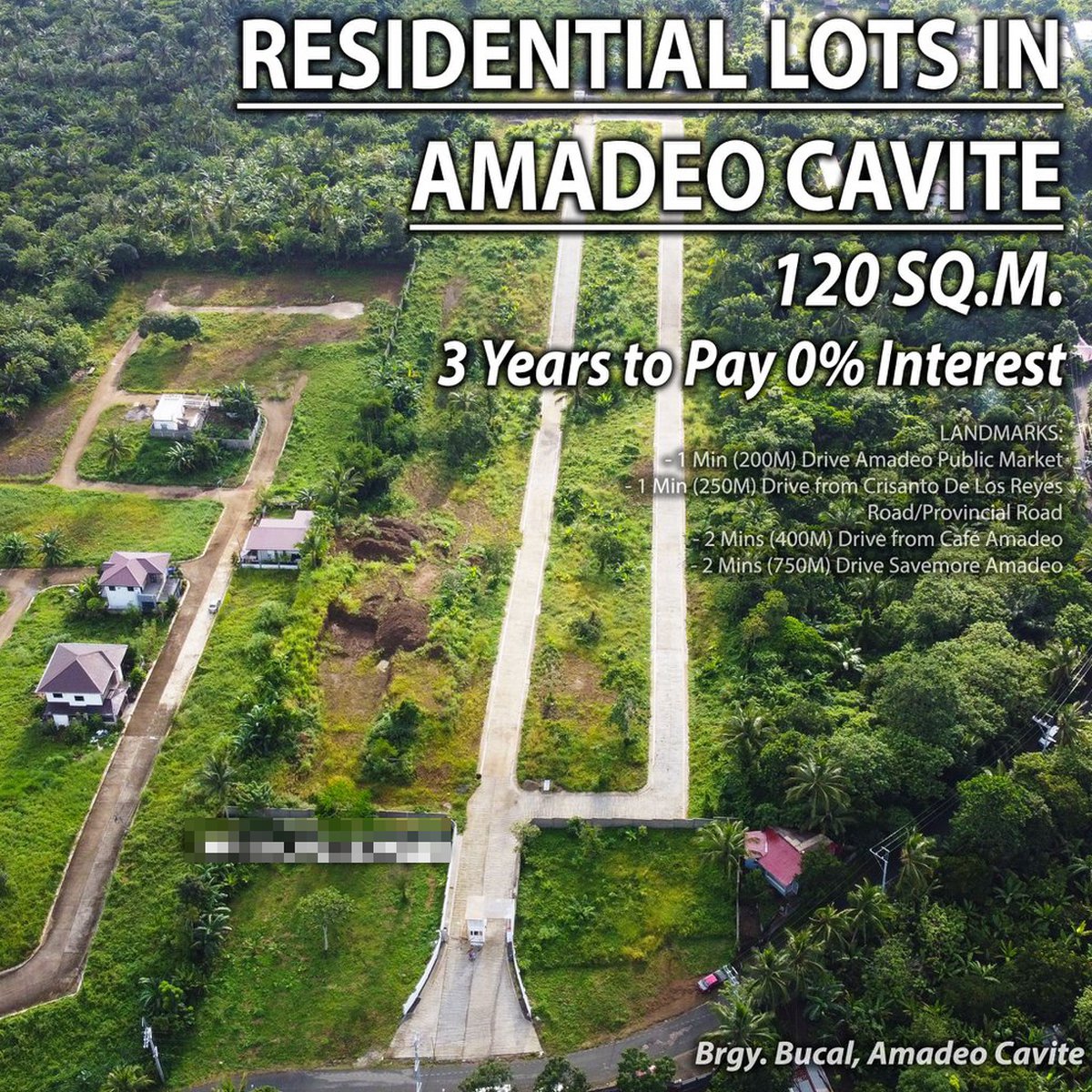 Residential Lots in Amadeo Cavite [Lot 🚜] (December 2023) in Amadeo