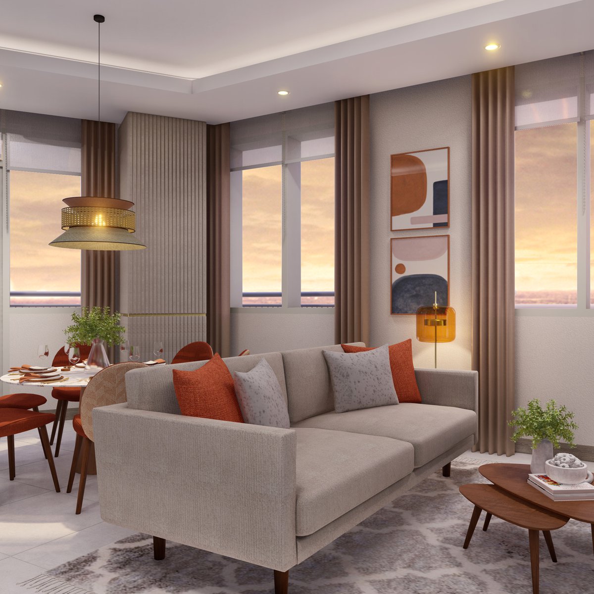 2-Bedroom Condominium with Balcony For Sale in Mactan Newtown Cebu
