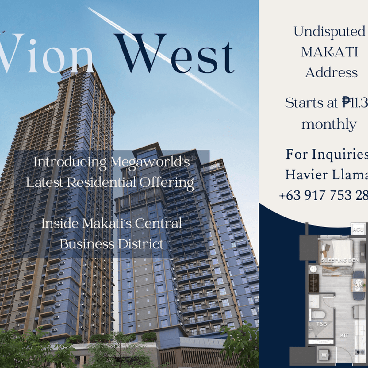 Preselling 24.00 sqm Studio Condo For Sale in Makati [Condo 🏙️