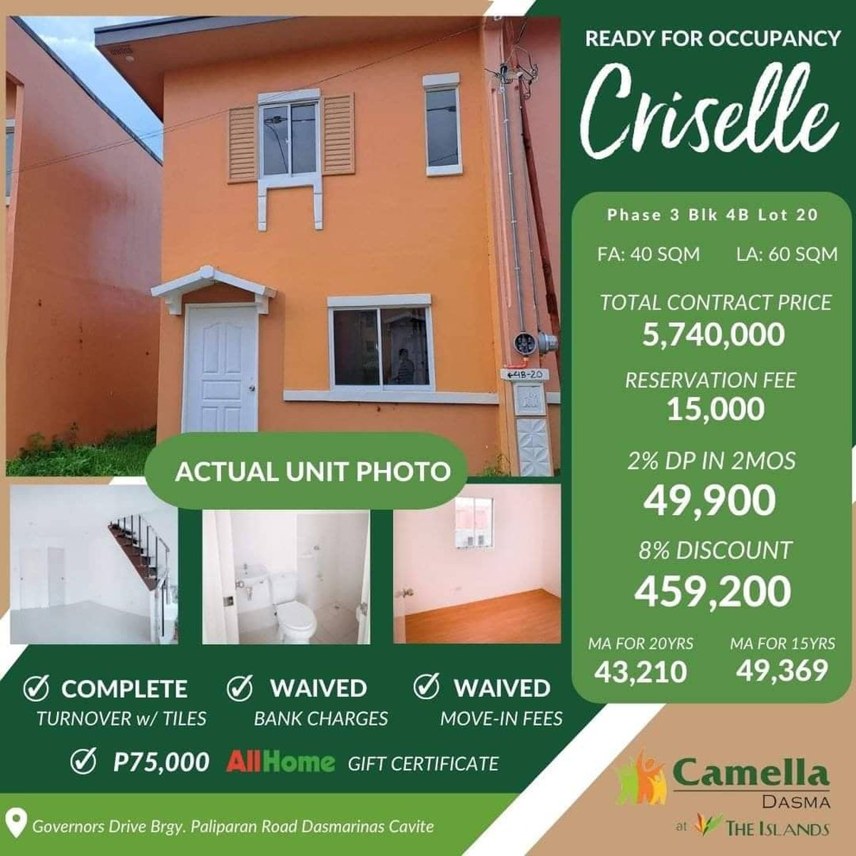 House For Sale in Dasmariñas Cavite [House and Lot 🏘️] (September 2022