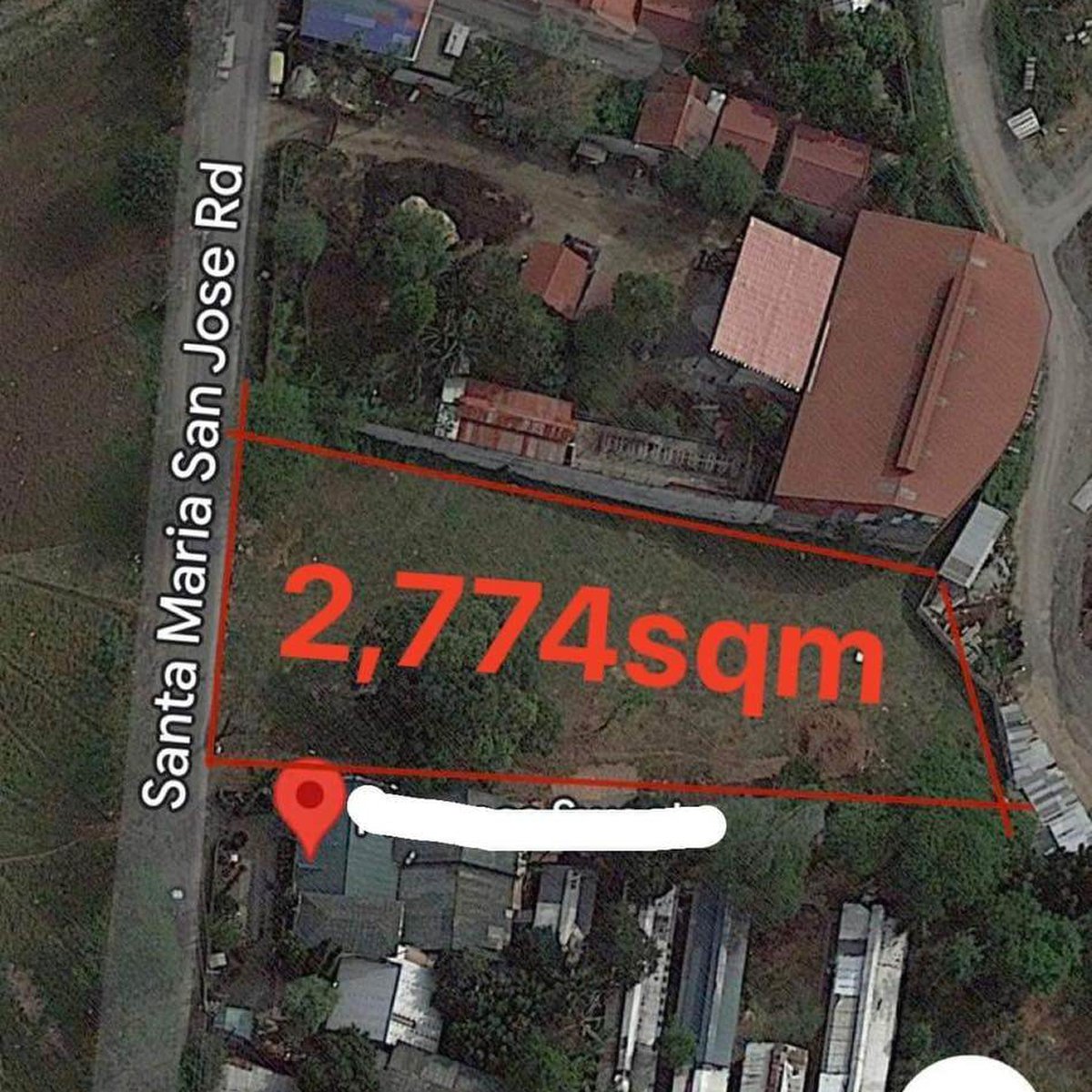 Top Location santa maria catmon 35 meters frontage clean title