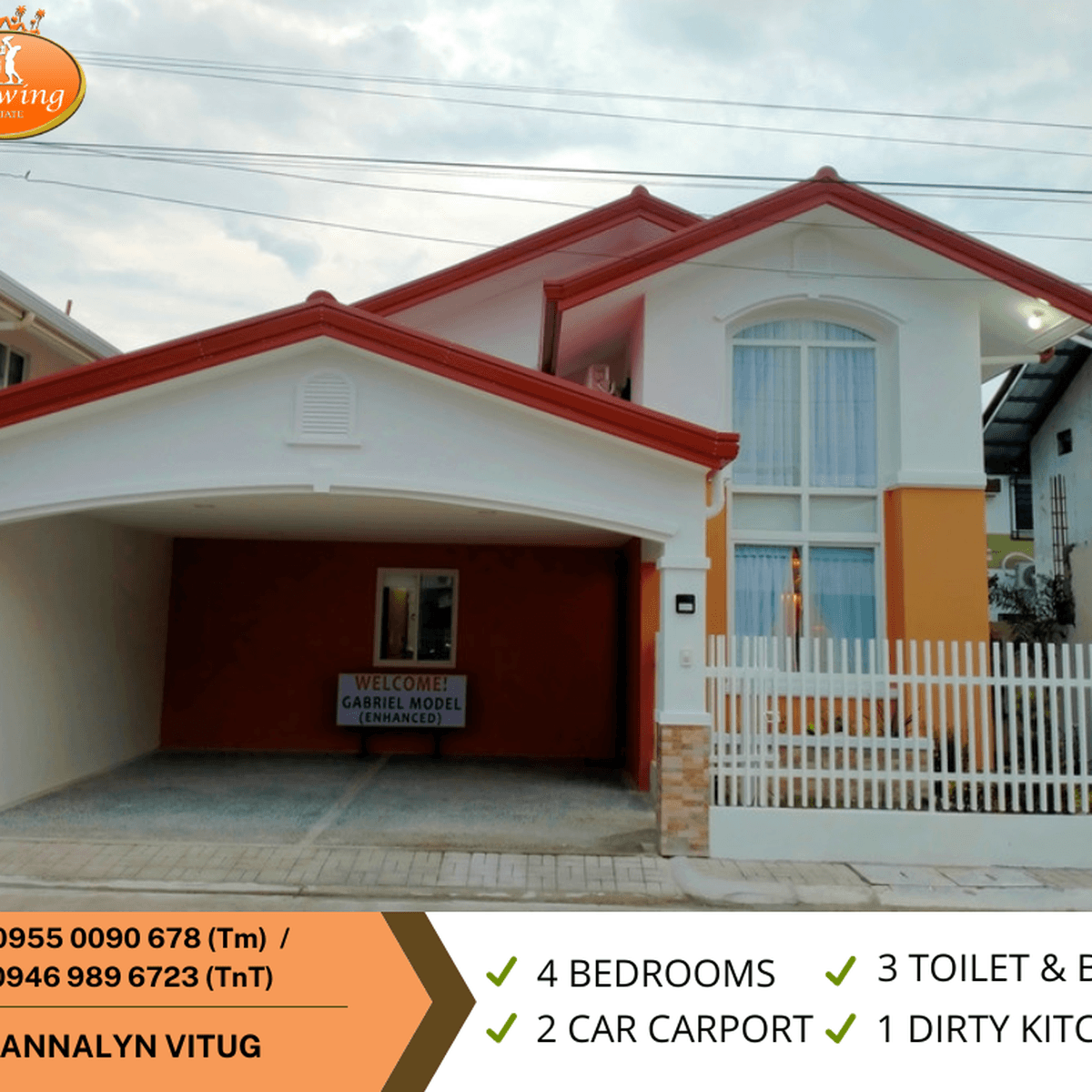 Preselling 4bedroom Single Attached House For Sale in San Fernando