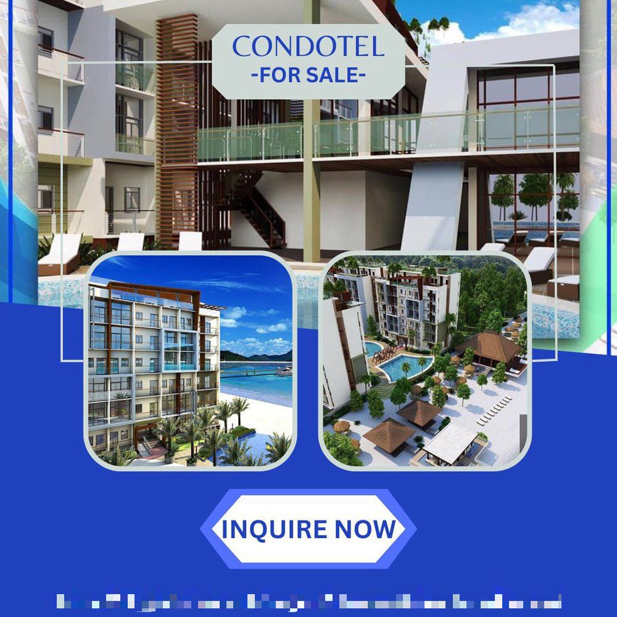 15.00 sqm 1-bedroom Condotels For Sale in Puerto Princesa Palawan