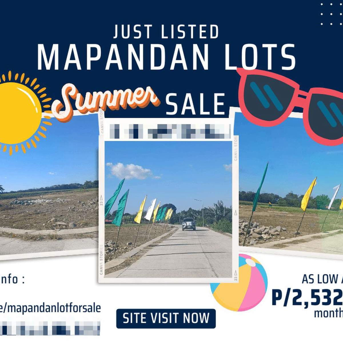 100 sqm Residential Lot For Sale in Mapandan Pangasinan [Lot 🚜