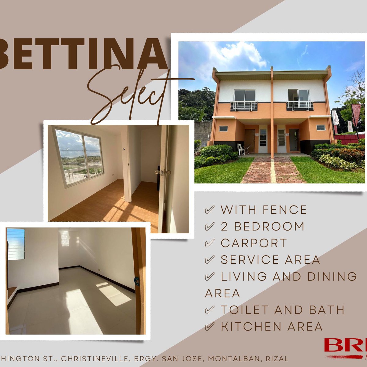 2bedroom Duplex / Twin House For Sale in Rodriguez (Montalban) Rizal