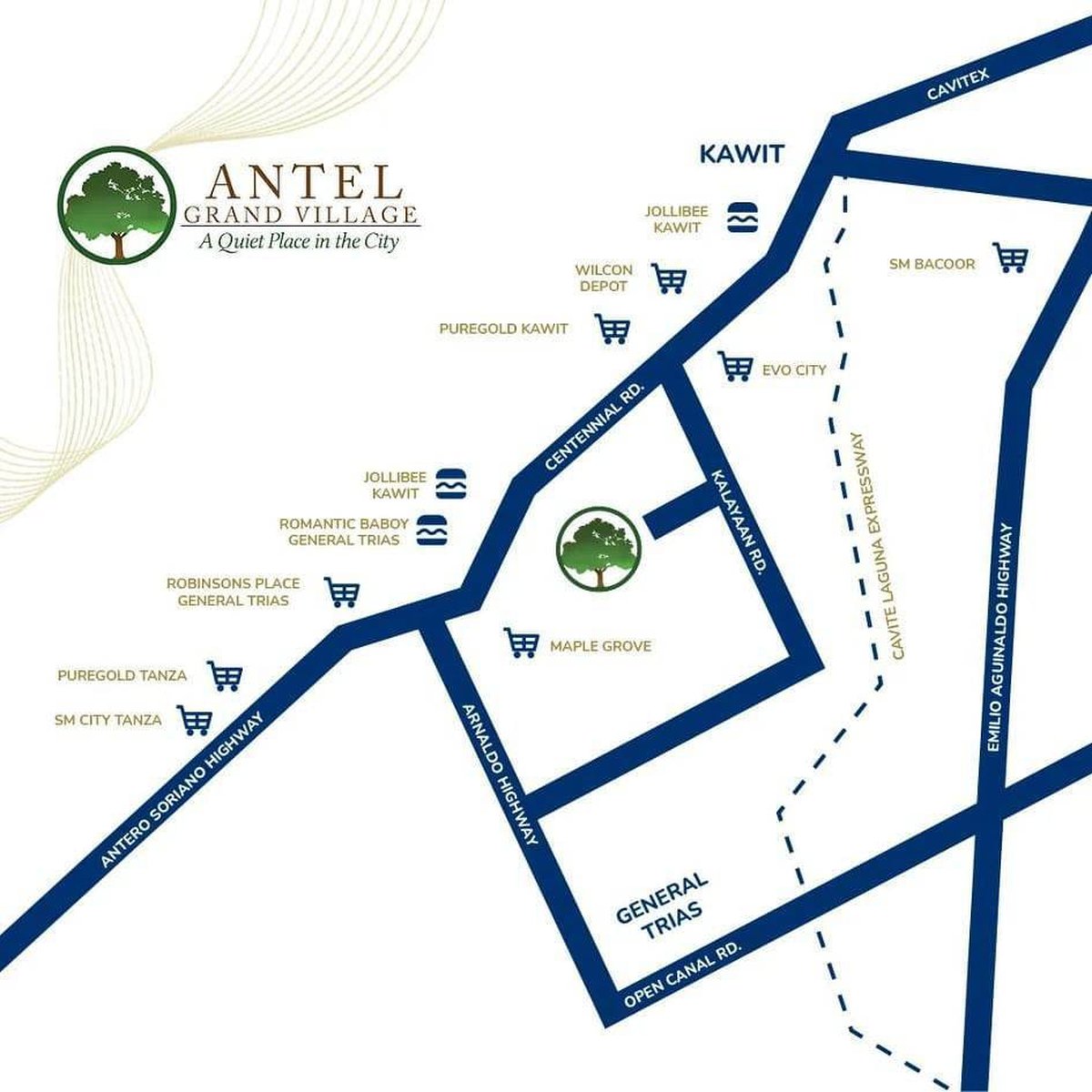 80 sqm. Residential Lot for Sale in Grand Meadows Antel Grand Village