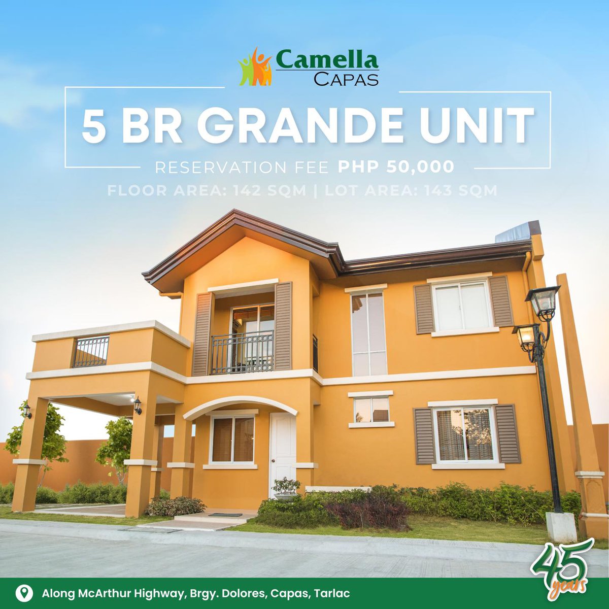5bedroom Grande Housea and Lot For Sale in Capas Tarlac [House and Lot