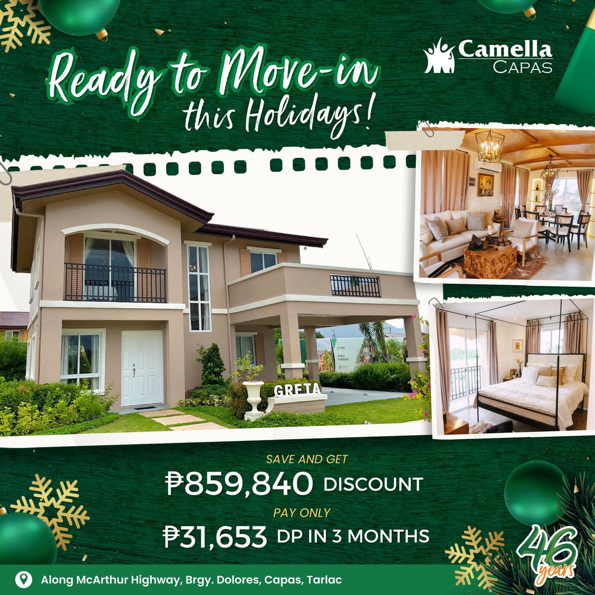 5-bedroom Ready To Move-In House And Lot For Sale In Capas, Tarlac ...