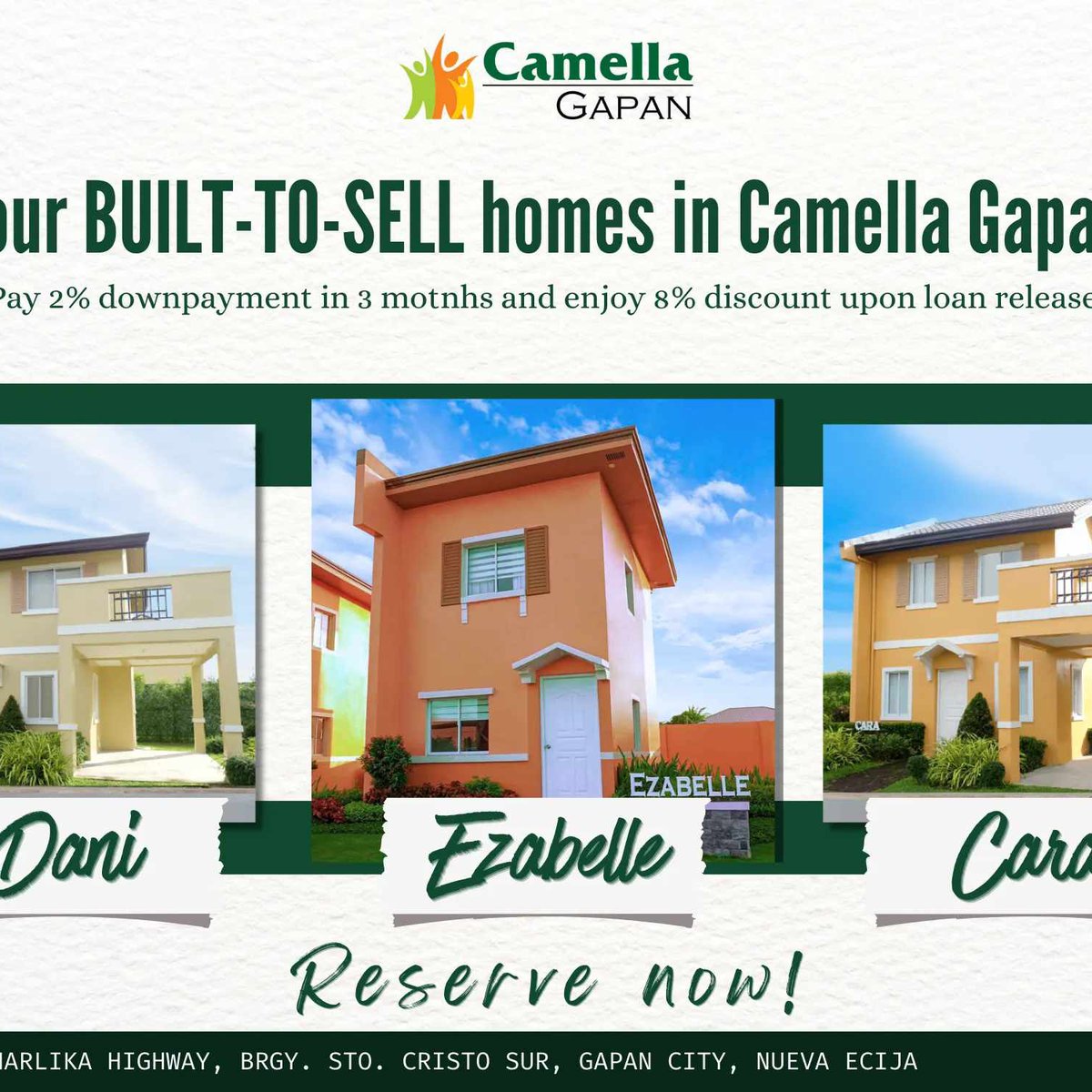 Camella Homes Gapan [House and Lot 🏘️] (December 2023) in Gapan, Nueva