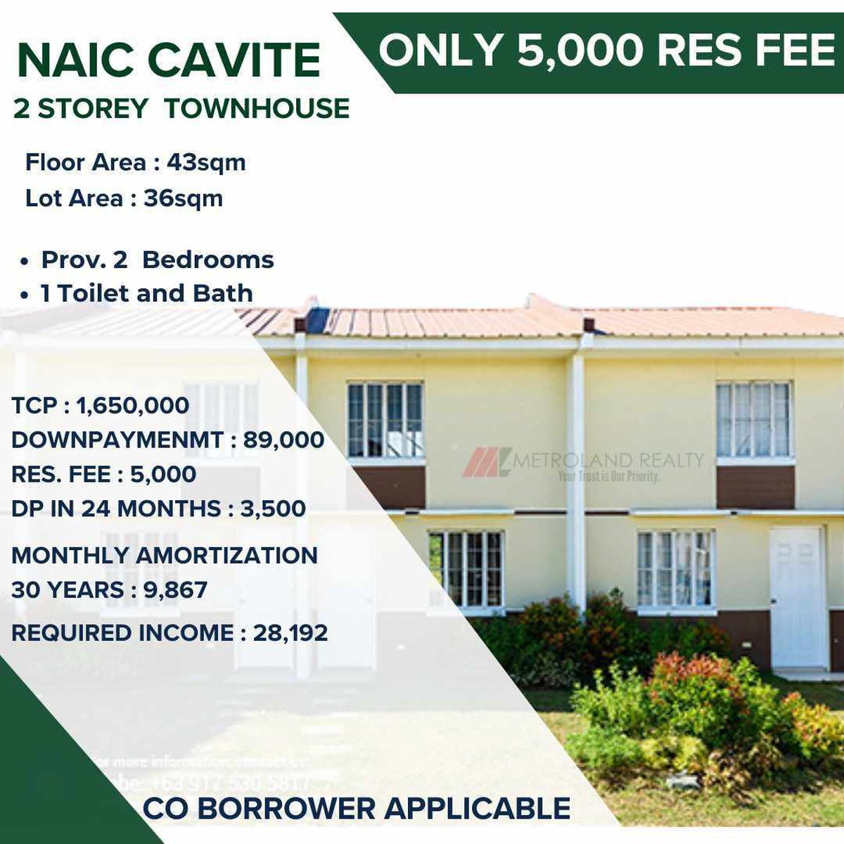 NAIC CAVITE 2 STOREY TOWNHOUSE [House and Lot 🏘️] (June 2024) in Naic