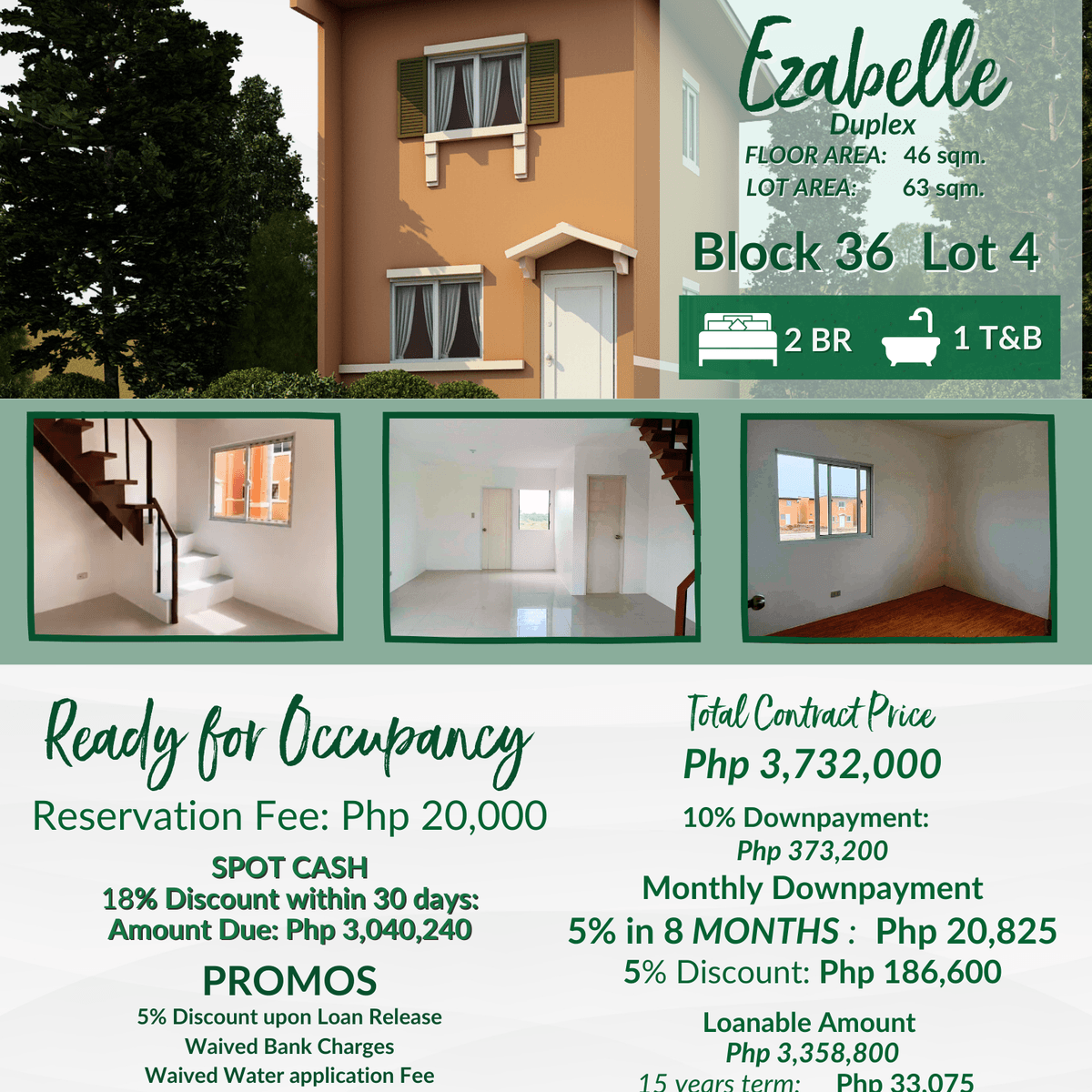 2bedroom Single Detached House For Sale in Pili Camarines Sur [House