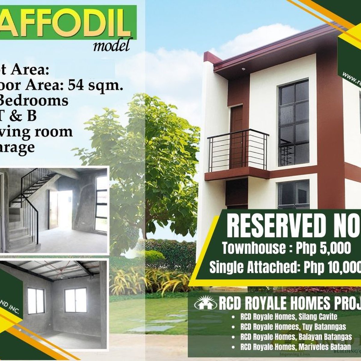 2bedroom Single Attached House For Sale in Mariveles Bataan [House and
