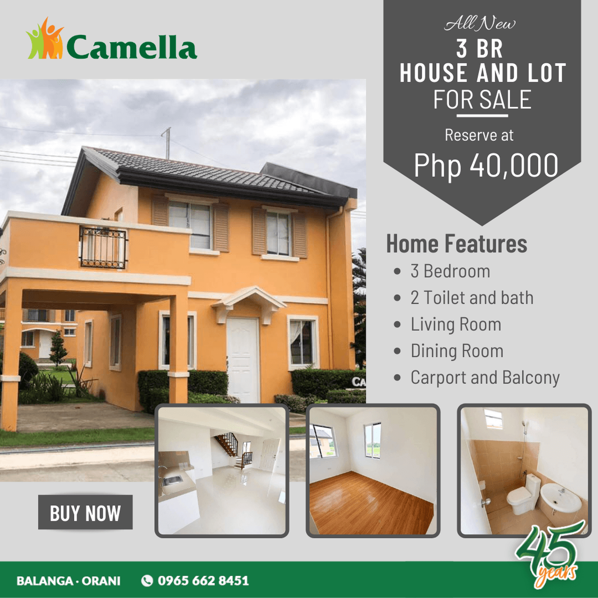 3bedroom Single Detached House For Sale in Orani Bataan [House and Lot