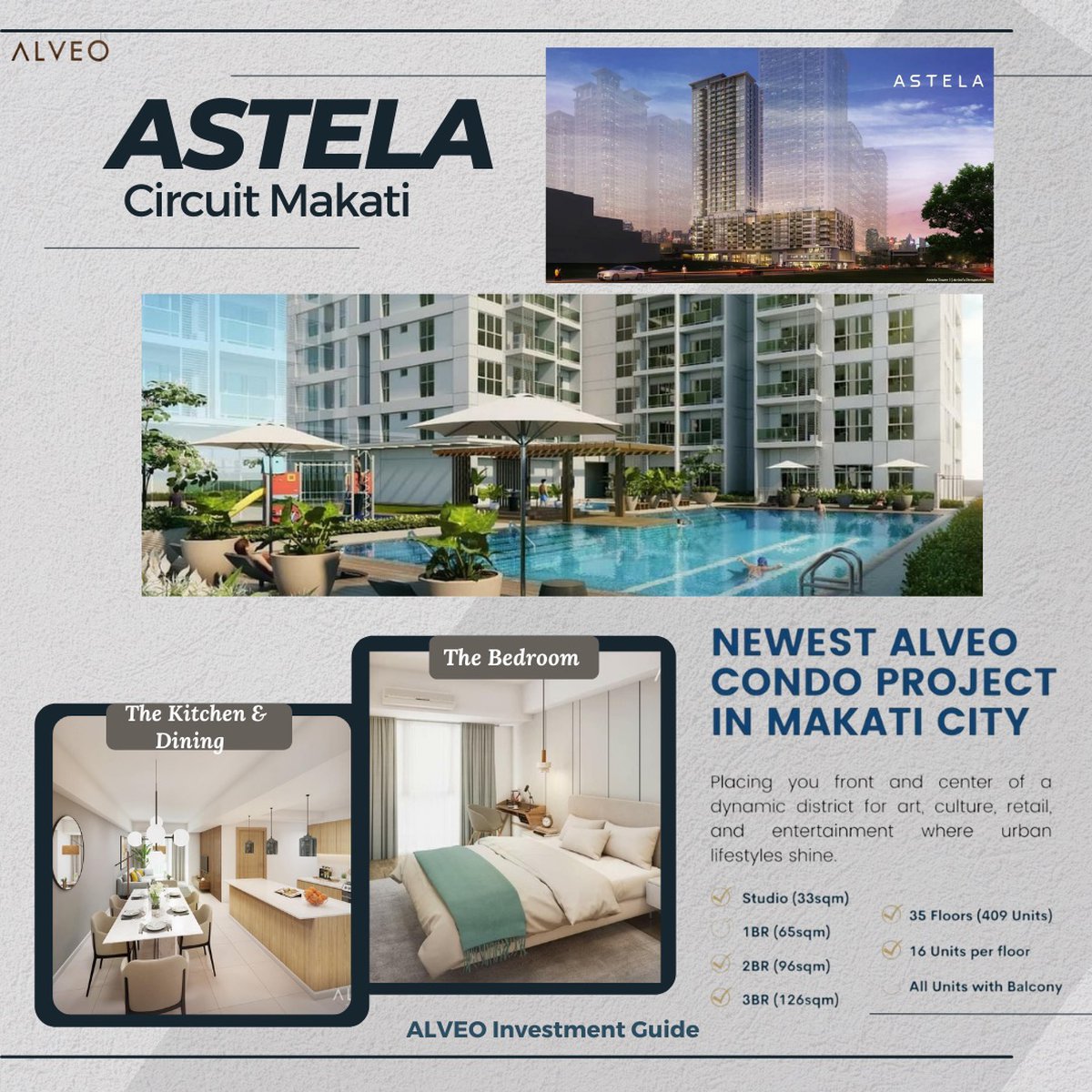 ASTELA Tower in Ayala Circuit Makati. [Condo 🏙️] (October 2023) in