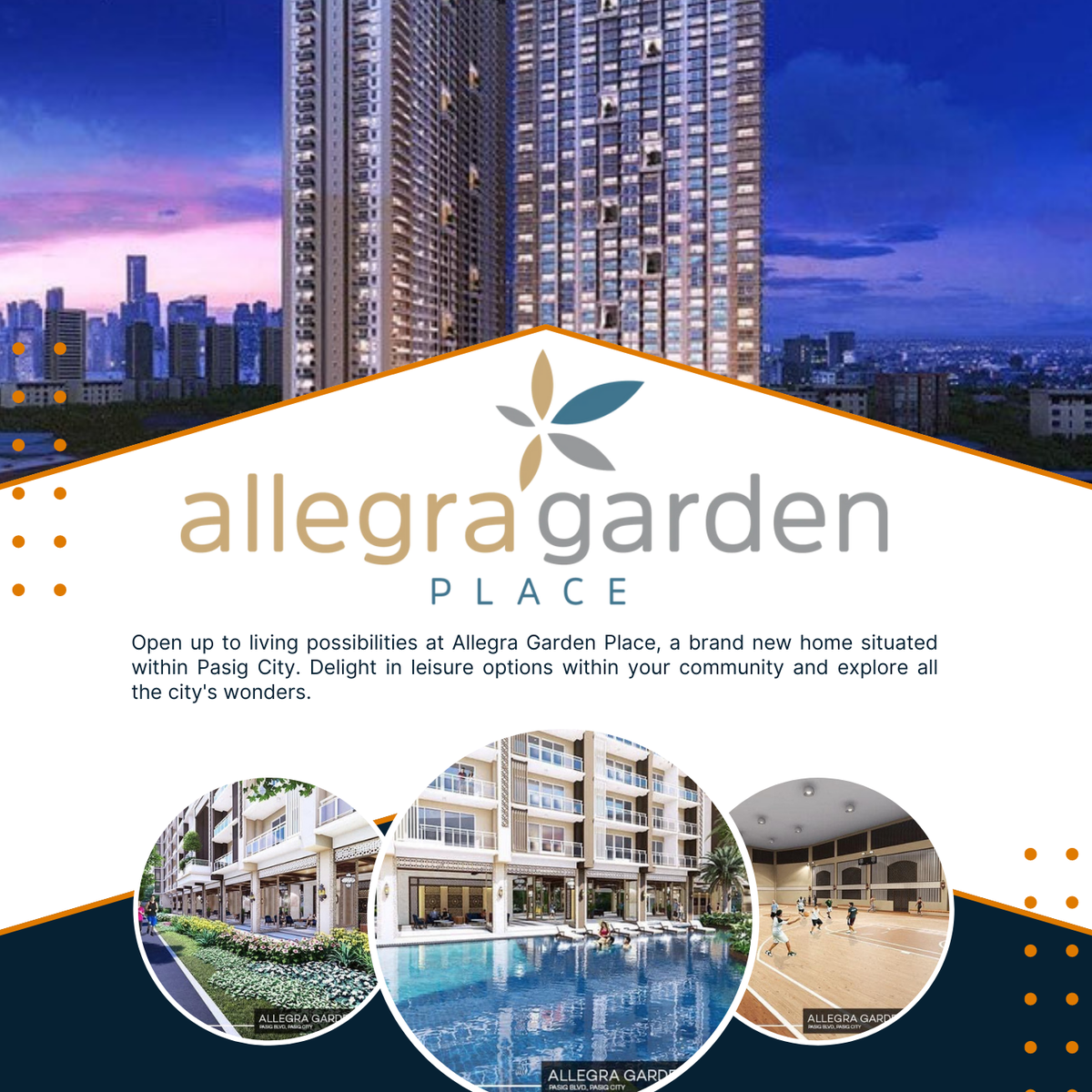 Curated visual reference: Visual Reference: Condo Unit Allegra Garden Place In Pasig Condo March 2023